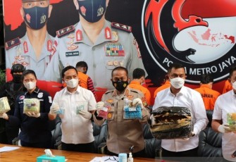 Polda Metro Jaya Gagalkan Penyelundupan 5.385 Butir Ekstasi dari Jerman