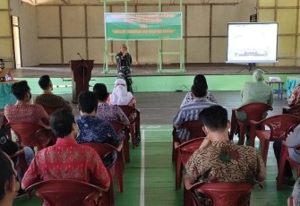 Komsos Koramil 1206-03/Batang Lupar Komunikasi Dengan Komponen Masyarakat