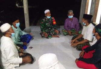 Komsos Babinsa, Bangun Kebersamaan dan Keakraban dengan Warga Binaan