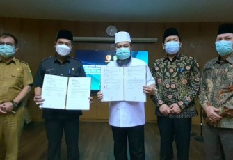 Walikota Helmi Hasan dan Bupati Pemkab Bandung Dadang Supriatna,  Siap Berkolaborasi Sejahterakan Masyarakat