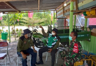 Koramil 1016-03/Sepang Amankan Pelaksanaan Vaksinasi Massal