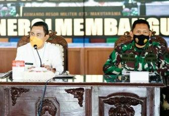 Bupati Haryanto pimpin rakornis TMMD
