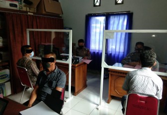 Terduga Pelaku Diamankan     
