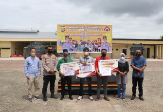 BEM UMB Juara Lomba Orasi Unras 2021 Piala Kapolda Bengkulu