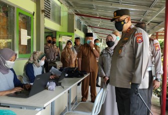 Sukseskan Vaksinasi, Kapolda Bengkulu Tegaskan Siap Buka 52 Gerai dengan 1000 Lebih Vaksinator