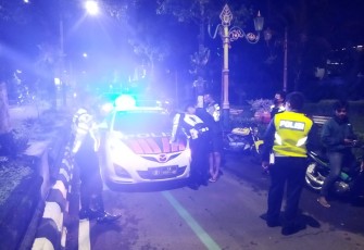 Razia Knalpot Brong Polres Klaten Amankan 16 Motor