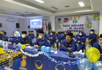 HUT NasDem Ke-10, Satu Dekade Dijalan Restorasi 