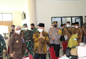 Kapolda Bengkulu Dukung Serbuan Vaksin yang Digelar Kajati