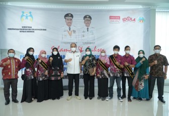 Kota Tebing Tinggi Raih Penghargaan Kota Layak Anak Kategori Madya Tahun 2021