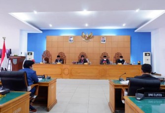 DPRD Bengkulu Utara Gelar Paripurna Agenda Penyampaian Nota LKPJ Bupati Tahun 2020