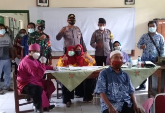 Pencapaian Vaksinasi Covid-19 di Desa Bolopleret Mencapai 97 %