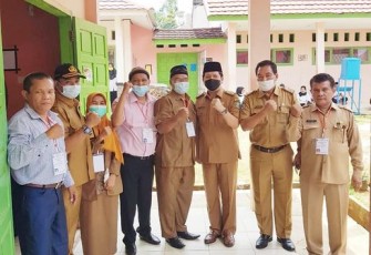 Sekda Monitoring Seleksi P3K Di SMKN 3 Seluma