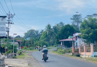 Dilokasi ini Dua Korban Laka Terkapar, Ambulance Padang Jaya Hanya Terpakir 