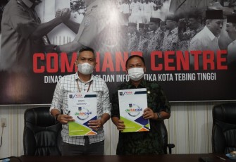Diskominfo Tebing Tinggi Jalin Kerjasama Dengan Dukcapil Terkait Pemanfaatan Data Kependudukan