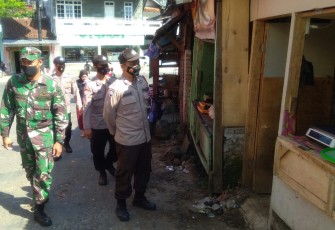 Guna Penerapan Prokes, Polsek CIsompet Terus Gelar Kegiatan Sosialisasi PPKM Level 2 