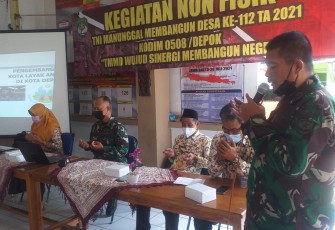 TMMD Bersama DPAPMK Ajak Masyarakat Penuhi Hak Anak