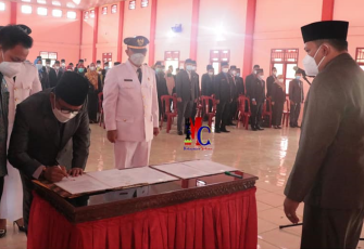 Bupati Lantik 115 Pejabat Pimpinan Tinggi Pratama Dan Pejabat Adminitrasi Di Lingkungan Pemerintah Kabupaten Seluma 