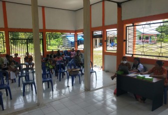 Hadiri Musdes, Babinsa Peltu Edi Irawan Sampaikan Sasaran Pembangunan Harus Tepat Guna dan Bermanfaat