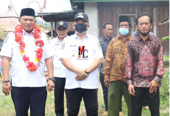 Pemasangan Pengeng Program Bantuan Rumah Swadaya Tahun 2021