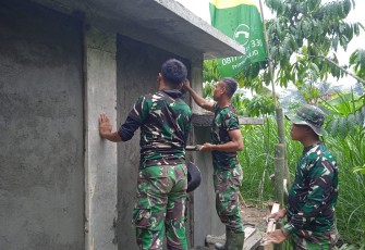 Acian Kejar Tayang Satgas TMMD 112 Kodim 0818