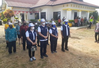 Pabung Gunung Mas Ikuti Bakti Sosial HUT PMI