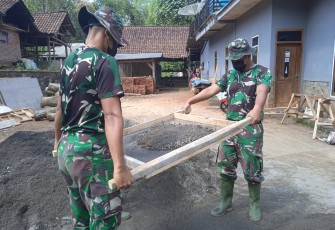 Pasir Halus Buatan Satgas TMMD 112 Kodim 0818