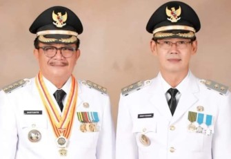 Walikota Bitung Maurits Mantiri MM Bersama Wakil Walikota Bitung Hengky Honandar SE