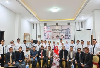 DPD KAI Bengkulu Laksanakan Uji Kompetensi Dasar Profesi Advokat