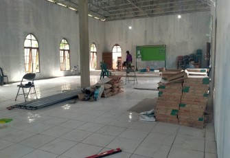 Sasaran Fisik TMMD Ke 112 Gereja GBI Mawar Saron Capai 62%
