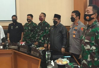 Waka Polres Majalengka Hadiri Rapat Paripurna di Gedung DPRD Majalengka