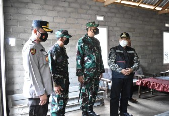 Sinergi Membangun Negeri Forkopimda Kabupaten Malang Tinjau Lokasi TMMD 112 Kodim 0818