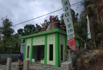 Khubah Mushola Al-Ikhlas Terpasang
