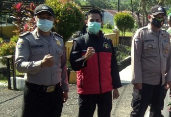 Kapolsek Cisompet Kegiatan Ops Yustisi Terus Dilaksanakan Agar Masyarakat Tetap Patuh Prokes di Massa PPKM