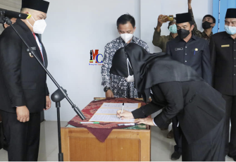  Pelantikan Dan Pengambilan Sumpah Jabatan Adminitrasi Di Lingkungan Dinas Kesehatan Kabupaten Seluma