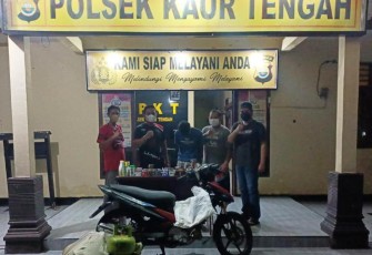 Terduga Pelaku Diamankan  