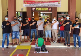 Terduga Pelaku Diamankan      