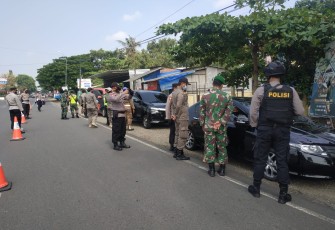 Penyekatan di jalur pantura 