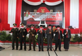 Paripurna Istimewa Dalam Rangka Peringatan Ulang Tahun Ke-76 Republik Indonesia