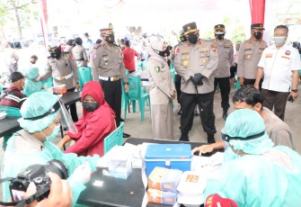 Polda Bengkulu Kembali Gelar Vaksinasi 