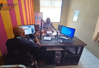Satlantas Polres Pekalongan Kota Sosialisasi Operasi Patuh 2021, Melalui Dialog Interaktif Radio