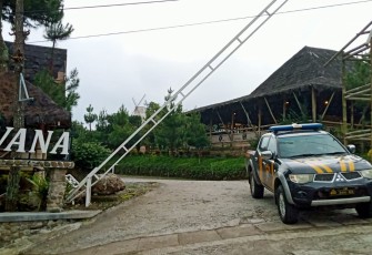 Polsek Limbangan Laksanakan Patroli BLP dan KRYD di Obyek Vital Wisata Antisipasi C3