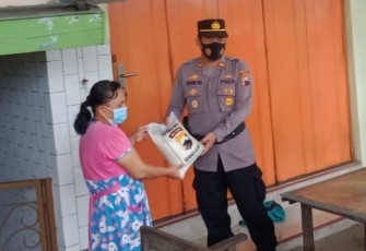 Jumat berkah Polsek Pati Kota