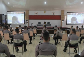 65 Bintara Remaja Polda Bengkulu Siap Terjun ke Lapangan