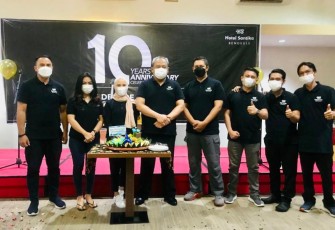 Genap Satu Dekade, Hotel Santika Bengkulu 