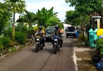 Patroli bersama penerapan PPKM