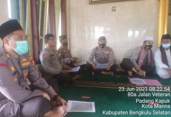 Polres Bengkulu Selatan Gelar Doa dan Zikir Bersama