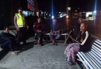 Polsek Ujan Mas Aktif Patroli dan Sambang Desa 