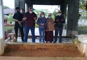 Kapolda Bengkulu Ziarah di Makam Tokoh Tabut Imam Senggo dan Imam Sabedan