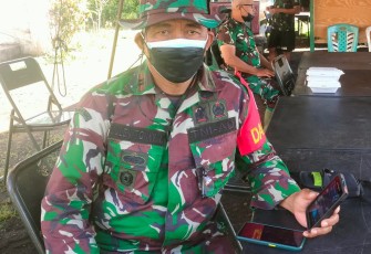 Dan SSK TMMD Lettu INF Jullen Tonny Kasiaheng