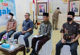 Rakor Bersama Guru, Sekda Tampung Keluhan Guru dan Bahas KBM Tatap Muka